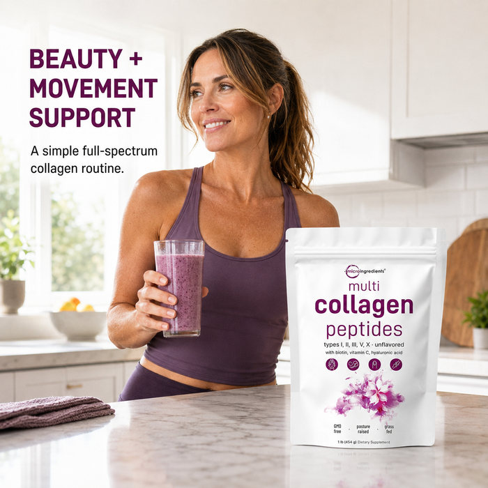 Micro Ingredients collagen beauty and movement lifestyle