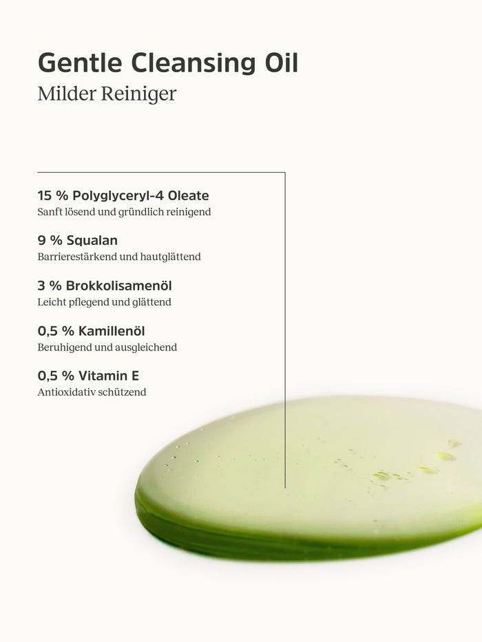 Konsistenz & Inhaltsstoffe Beschreibung vom Milden Reiniger von nkm
