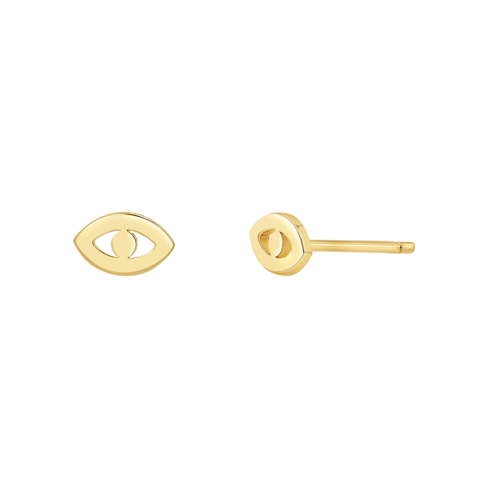 Mini Evil Eye Stud Earrings