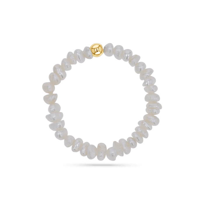Mini Pearl Stretch Ring