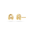 Mini Puff Letter Studs