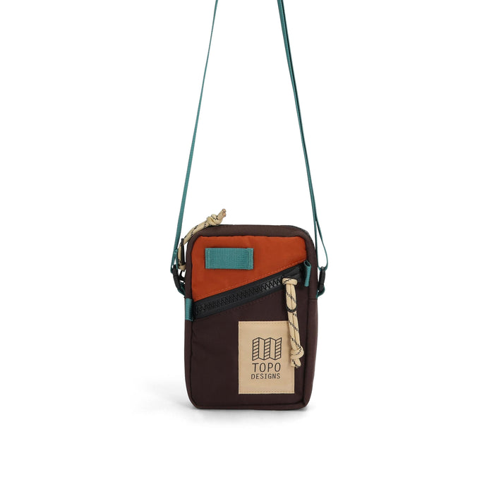 MINI SHOULDER BAG - CLAY/CHOCOLATE