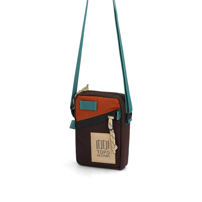 MINI SHOULDER BAG - CLAY/CHOCOLATE