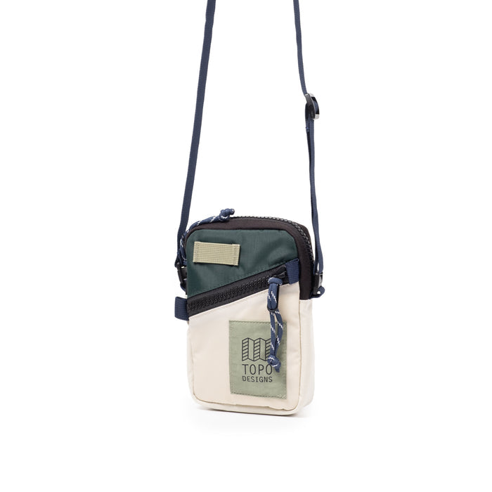 MINI SHOULDER BAG - FOREST/BONE WHITE