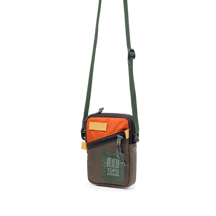 MINI SHOULDER BAG - WOODLAND/TERRACOTT