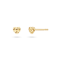 Mini Sparkle Heart Studs