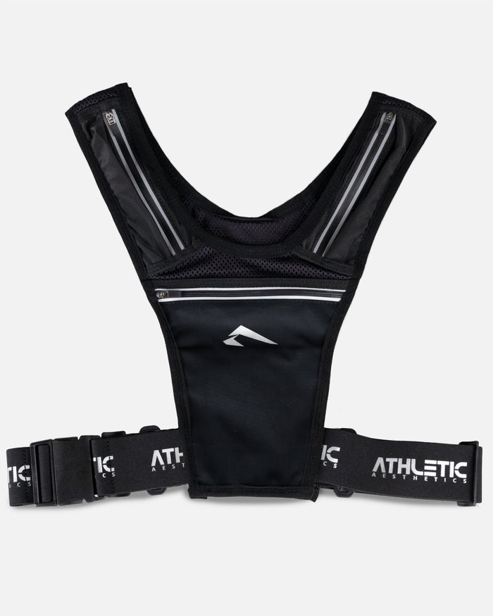 Minimal Running Vest / Laufweste (Black) - Athletic Aesthetics