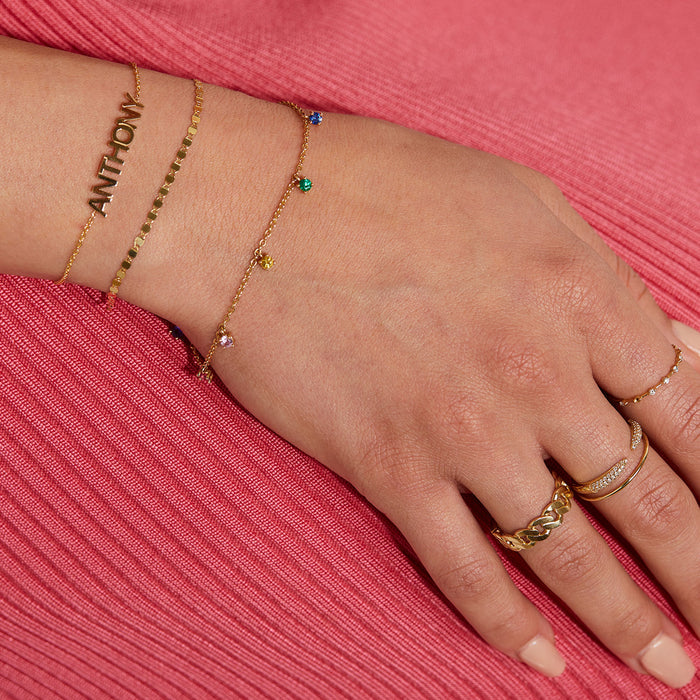 Mirror Chain Bracelet