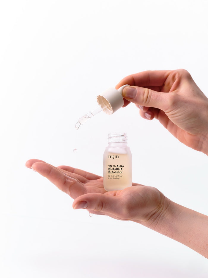 10% AHA/BHA/PHA Exfoliator von nkm