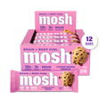 Mosh, Protein Bar, Cookie Dough Crunch, 1.52 oz, 12 Bars – 2-Pack