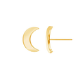 Moyen Solid Moon Studs