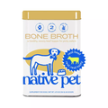 Native Pet Grass-Fed Beef Bone Broth Powder for Dogs – 2 Pack