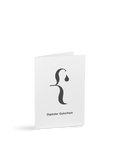 Weißer, digitaler Gutschein von nkm mit Logo