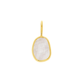 One of a Kind Moonstone Slice Charm