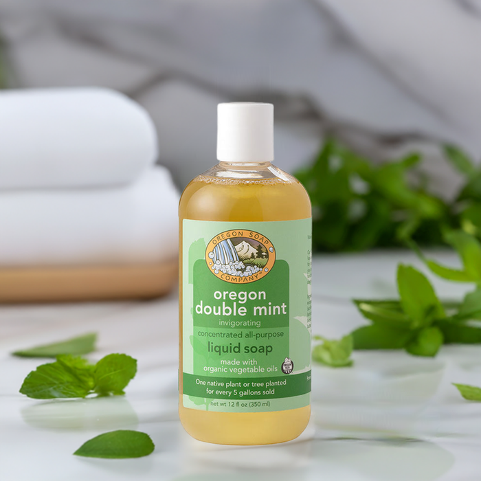 Oregon Double Mint Liquid Organic Castile Soap