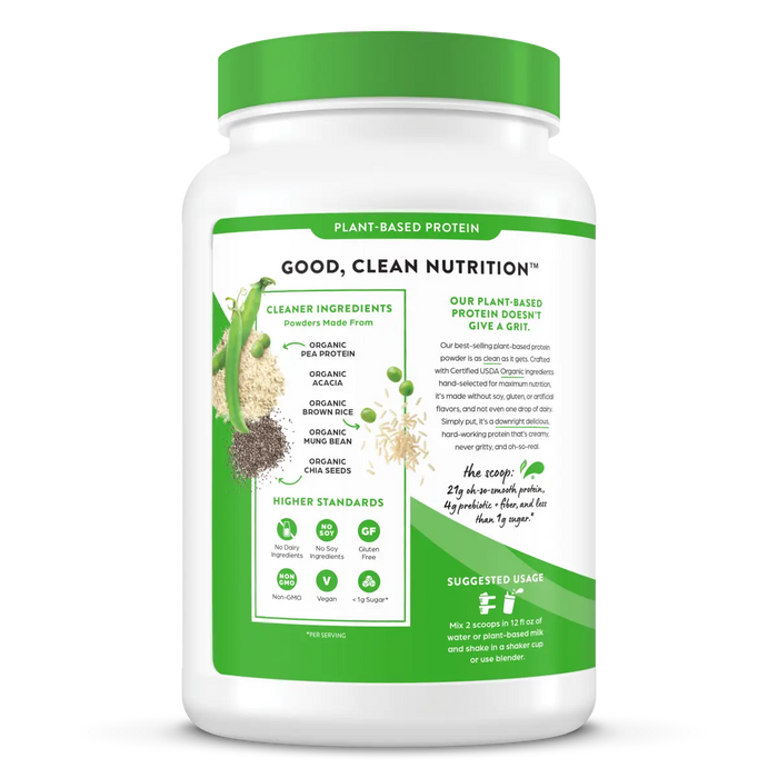 Orgain Vanilla Bean 2.03 lb product details