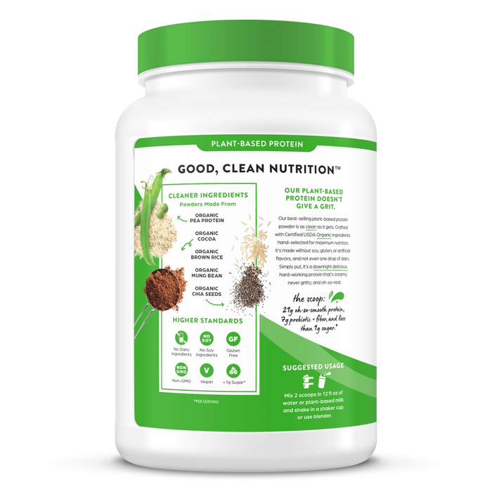 Orgain Creamy Chocolate Fudge 2.03 lb product details