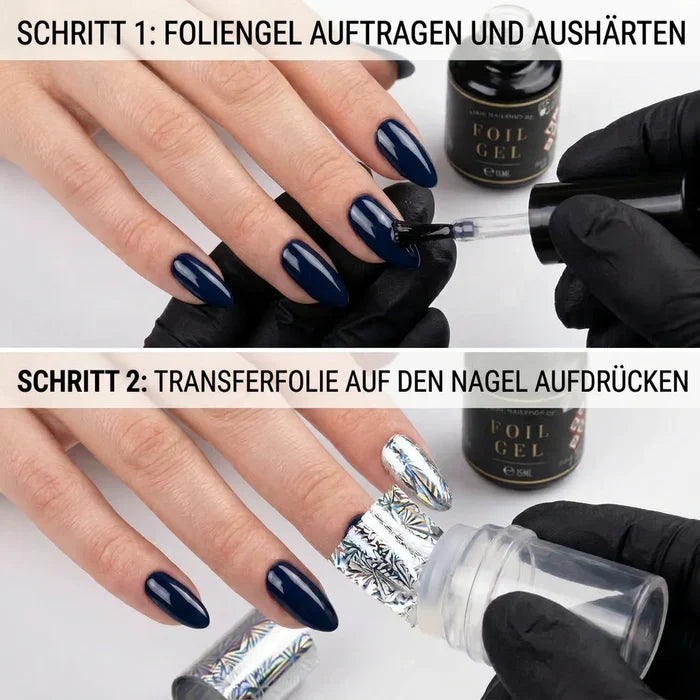 Ornament · Nailartbox mit Folien