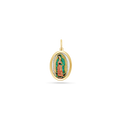 Ornate Virgin Mary Charm