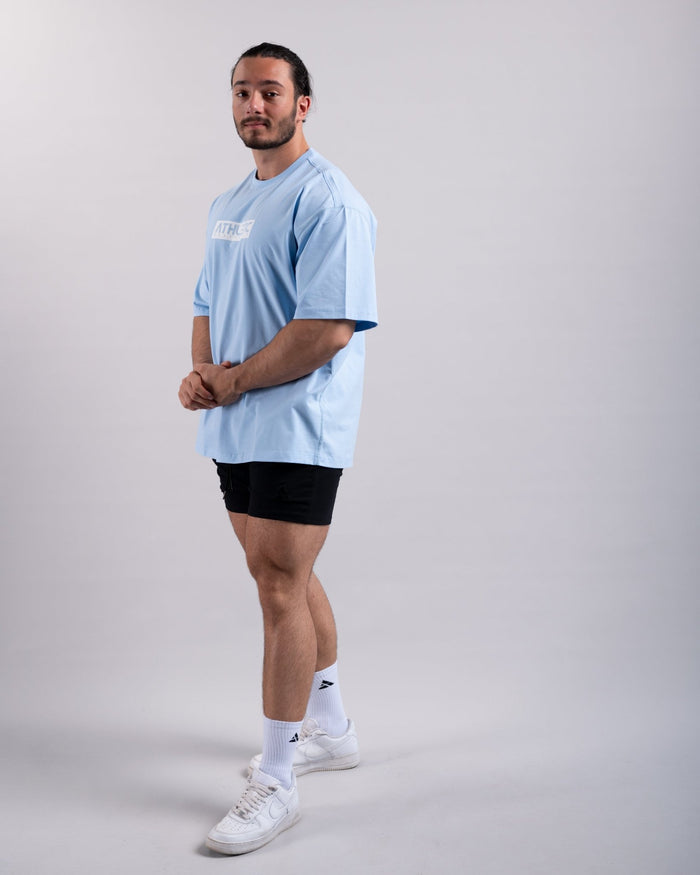 Oversize Shirt (Baby Blue) - Athletic Aesthetics