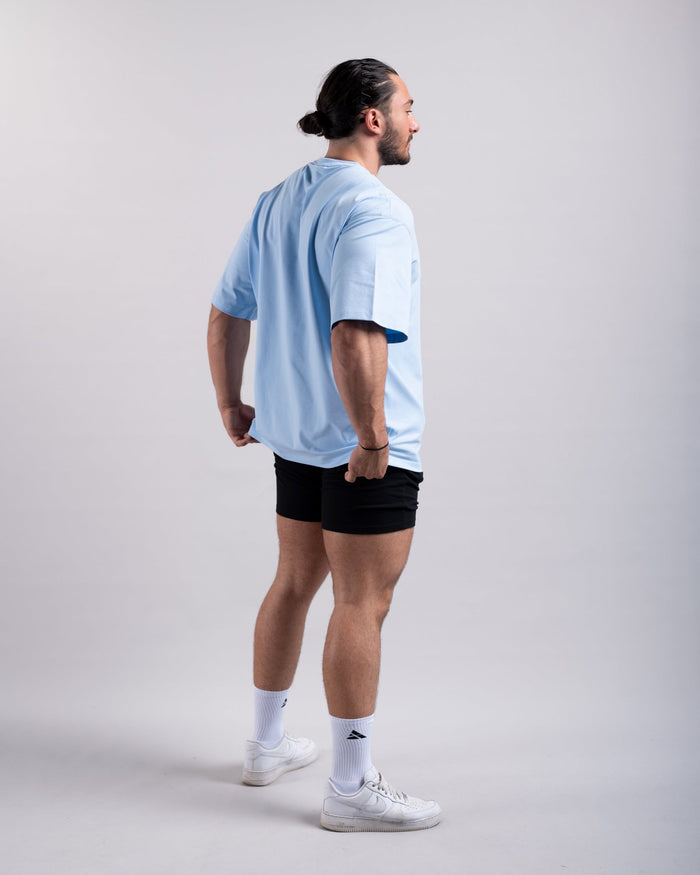 Oversize Shirt (Baby Blue) - Athletic Aesthetics