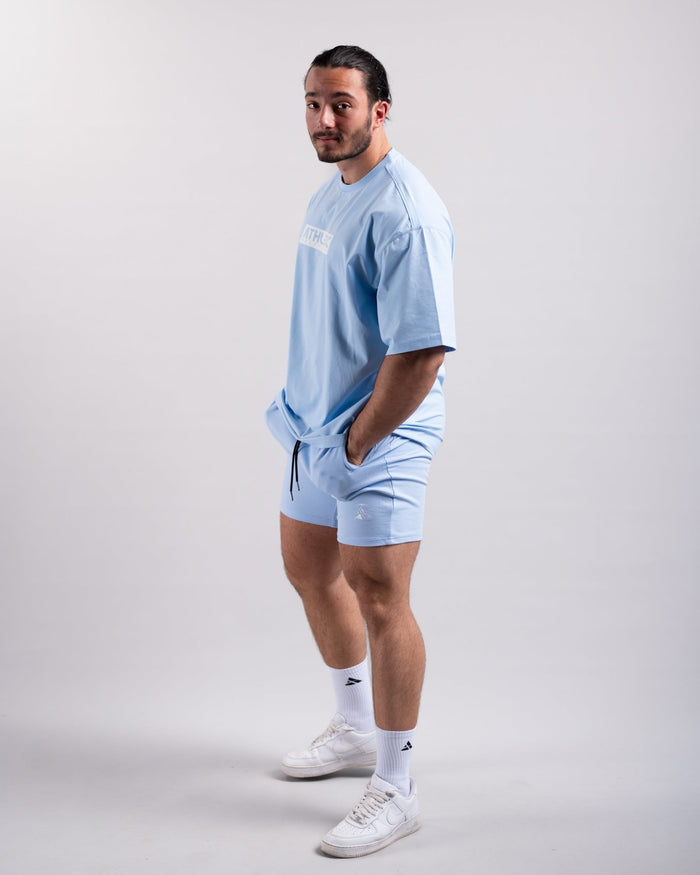 Oversize Shirt (Baby Blue) - Athletic Aesthetics