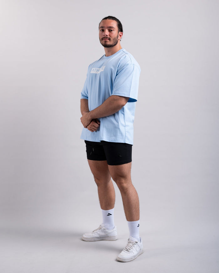 Oversize Shirt (Baby Blue) - Athletic Aesthetics