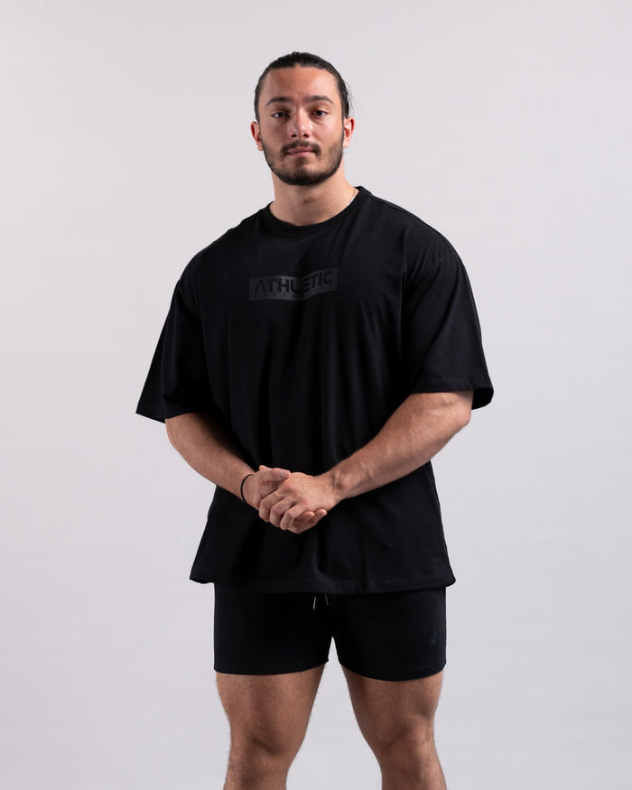 Oversize Shirt (Black) - Athletic Aesthetics
