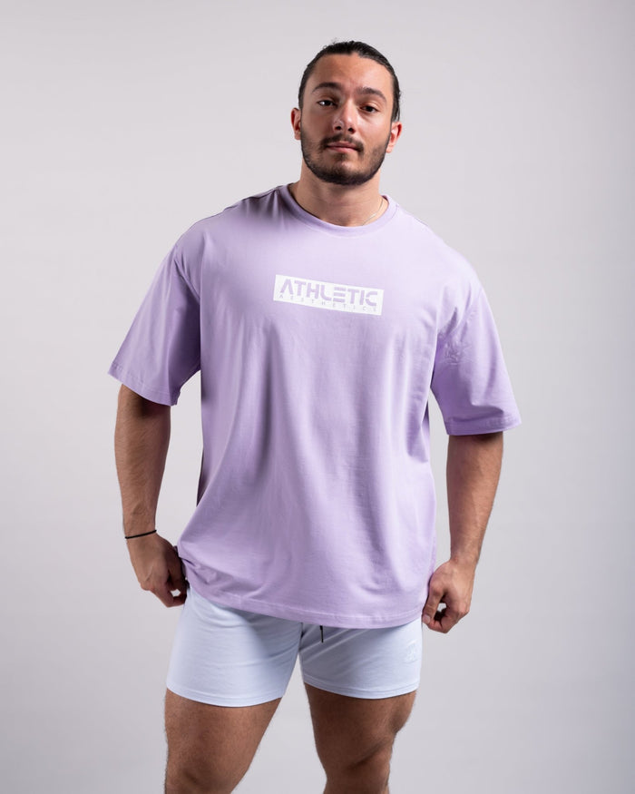 Oversize Shirt (Lavender) - Athletic Aesthetics