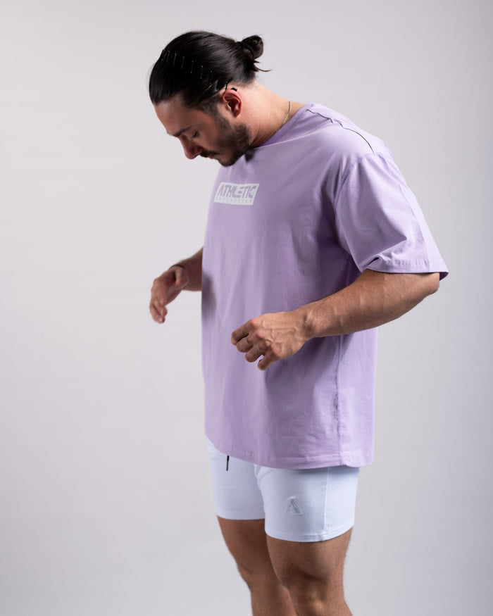 Oversize Shirt (Lavender) - Athletic Aesthetics