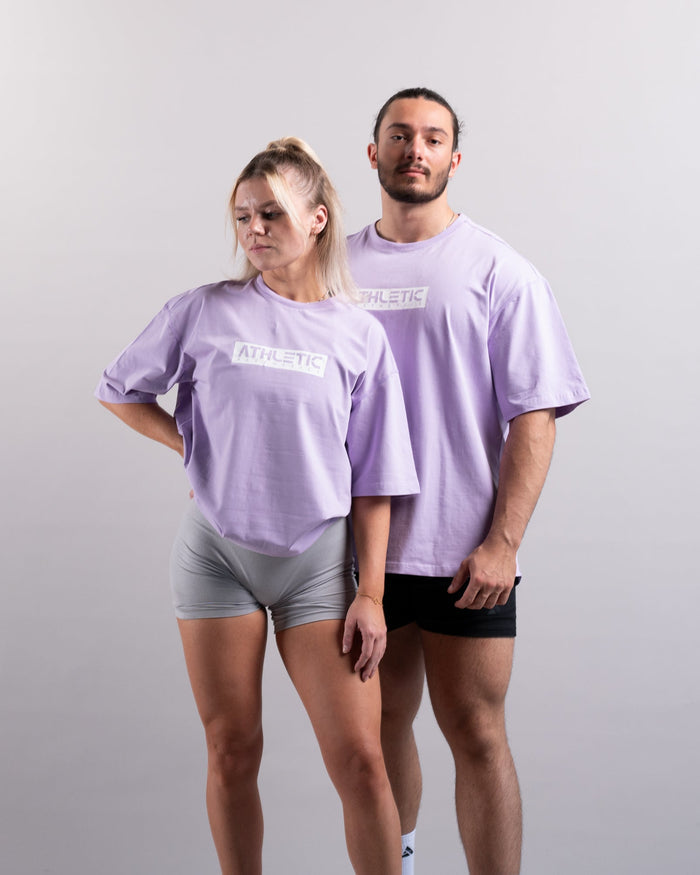 Oversize Shirt (Lavender) - Athletic Aesthetics