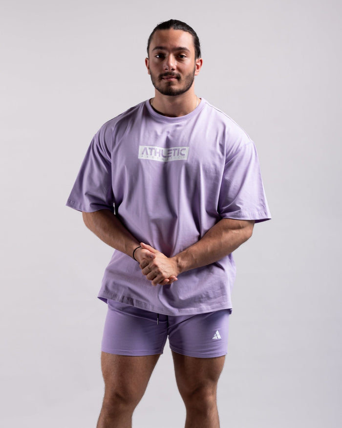 Oversize Shirt (Lavender) - Athletic Aesthetics