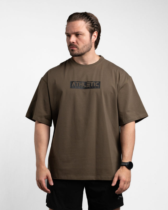 Oversize Shirt (Olive) - Athletic Aesthetics