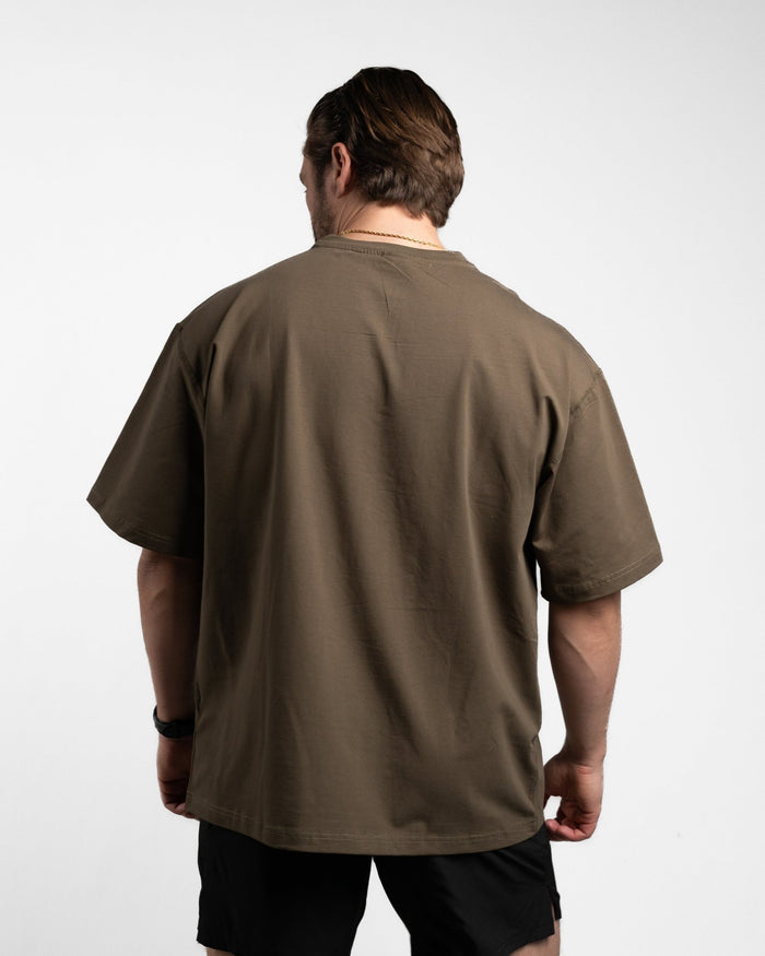 Oversize Shirt (Olive) - Athletic Aesthetics