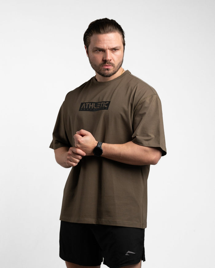 Oversize Shirt (Olive) - Athletic Aesthetics