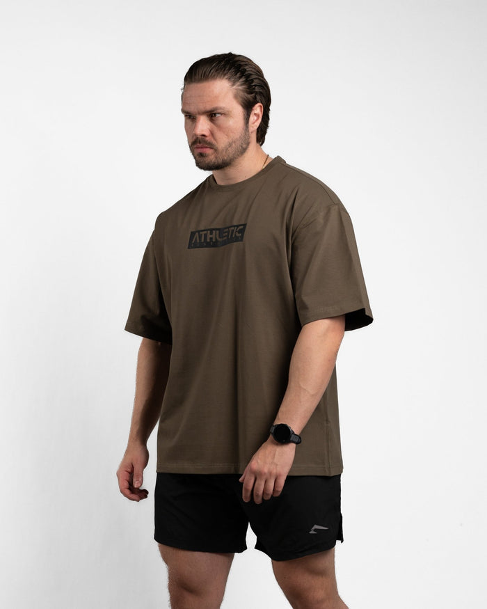 Oversize Shirt (Olive) - Athletic Aesthetics