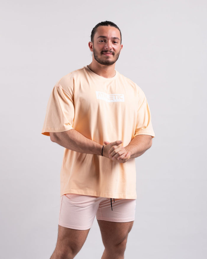 Oversize Shirt (Peach) - Athletic Aesthetics