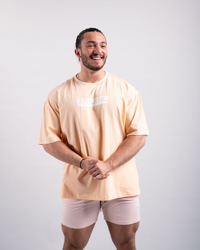 Oversize Shirt (Peach) - Athletic Aesthetics