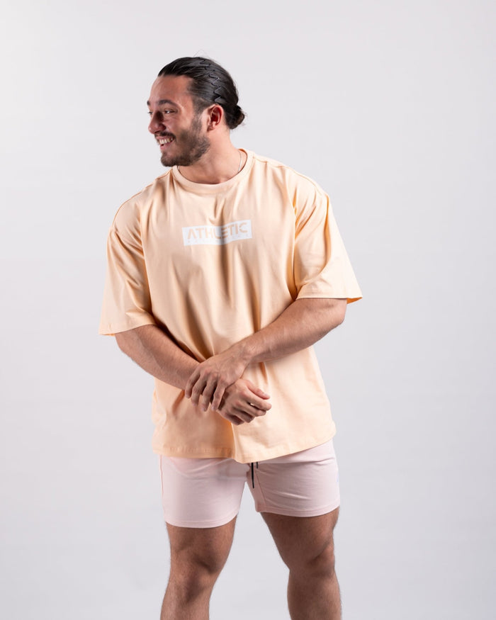 Oversize Shirt (Peach) - Athletic Aesthetics