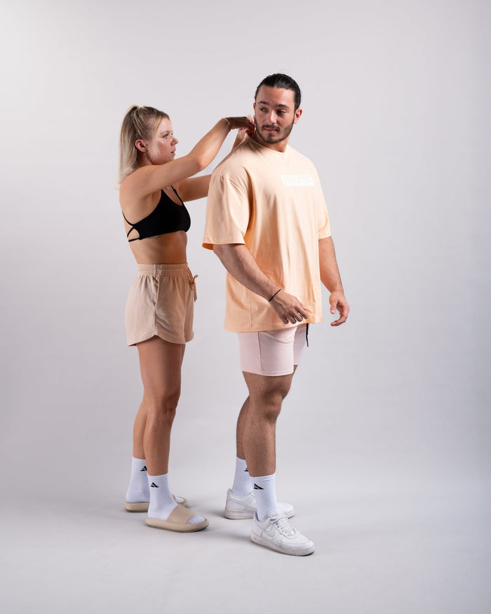 Oversize Shirt (Peach) - Athletic Aesthetics