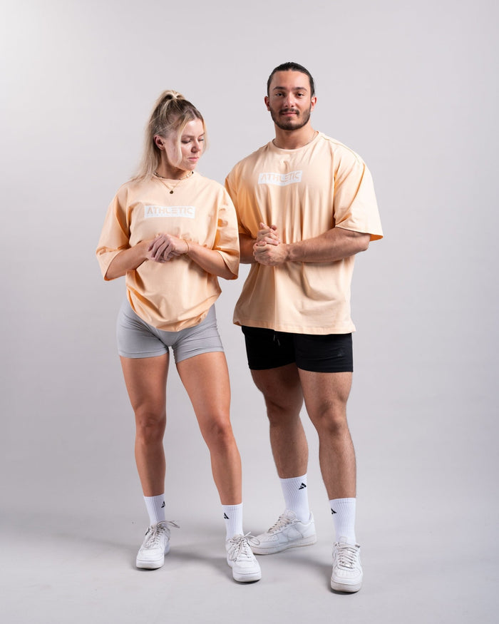 Oversize Shirt (Peach) - Athletic Aesthetics