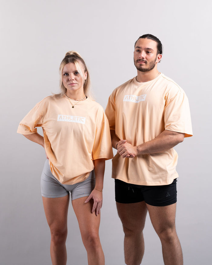 Oversize Shirt (Peach) - Athletic Aesthetics