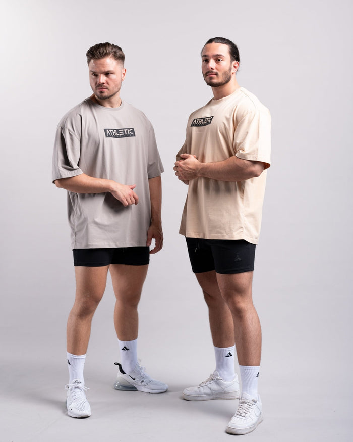 Oversize Shirt (Tan) - Athletic Aesthetics