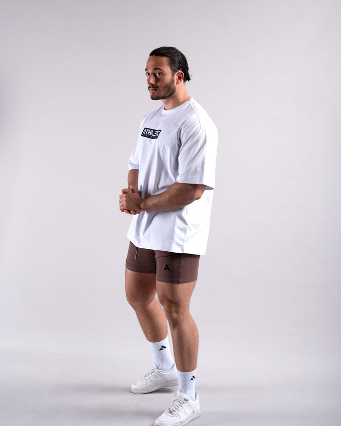 Oversize Shirt (White) - Athletic Aesthetics