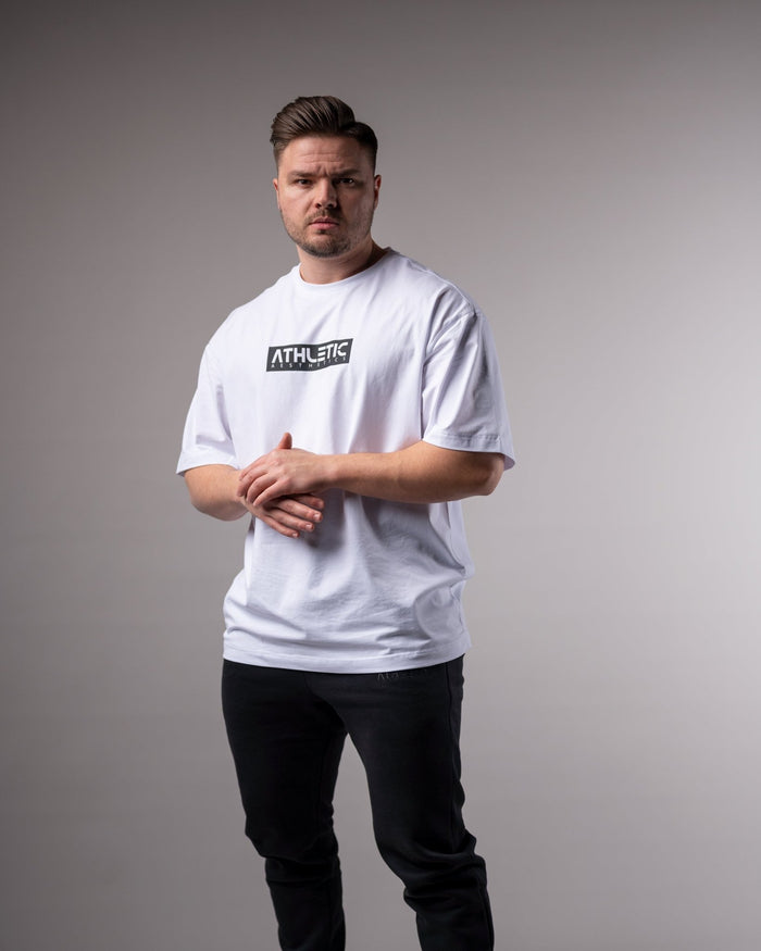 Oversize Shirt (White) - Athletic Aesthetics
