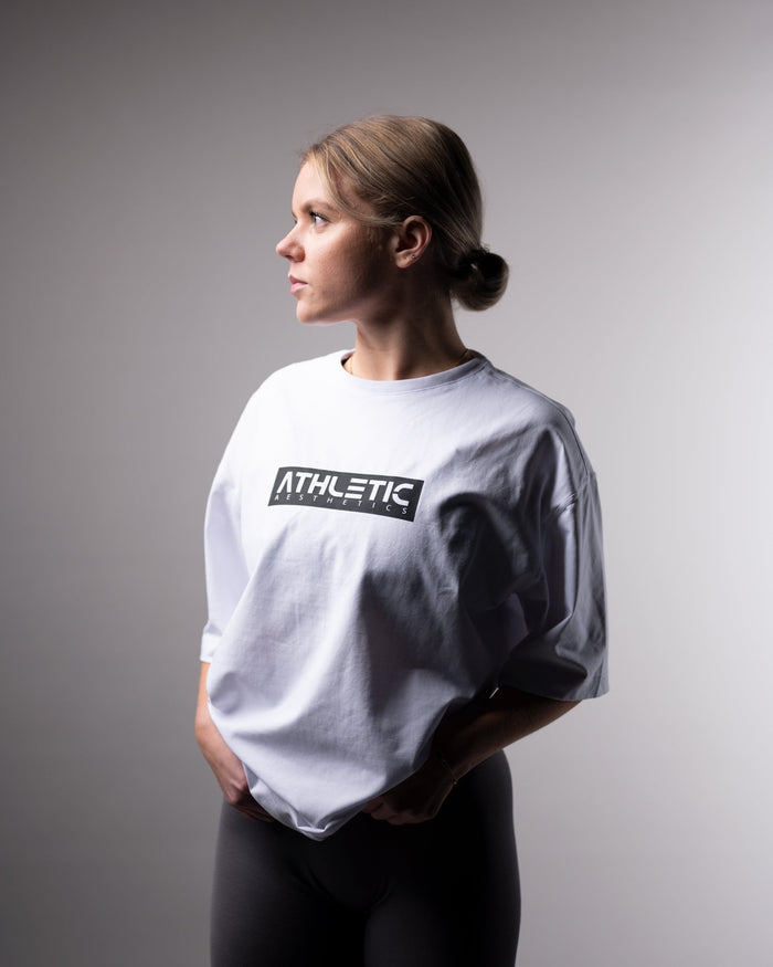Oversize Shirt (White) - Athletic Aesthetics