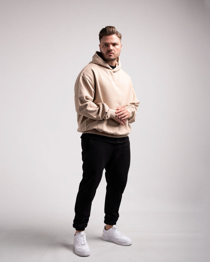 Oversized Hoodie (Caramel) - HQ Basics - Athletic Aesthetics