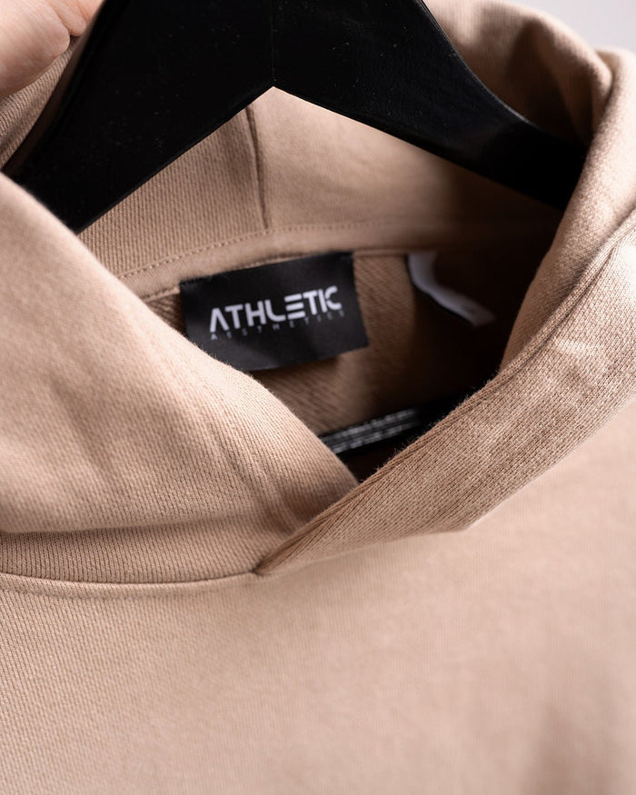 Oversized Hoodie (Caramel) - HQ Basics - Athletic Aesthetics
