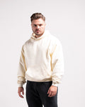 Oversized Hoodie (Cream) - HQ Basics - Athletic Aesthetics