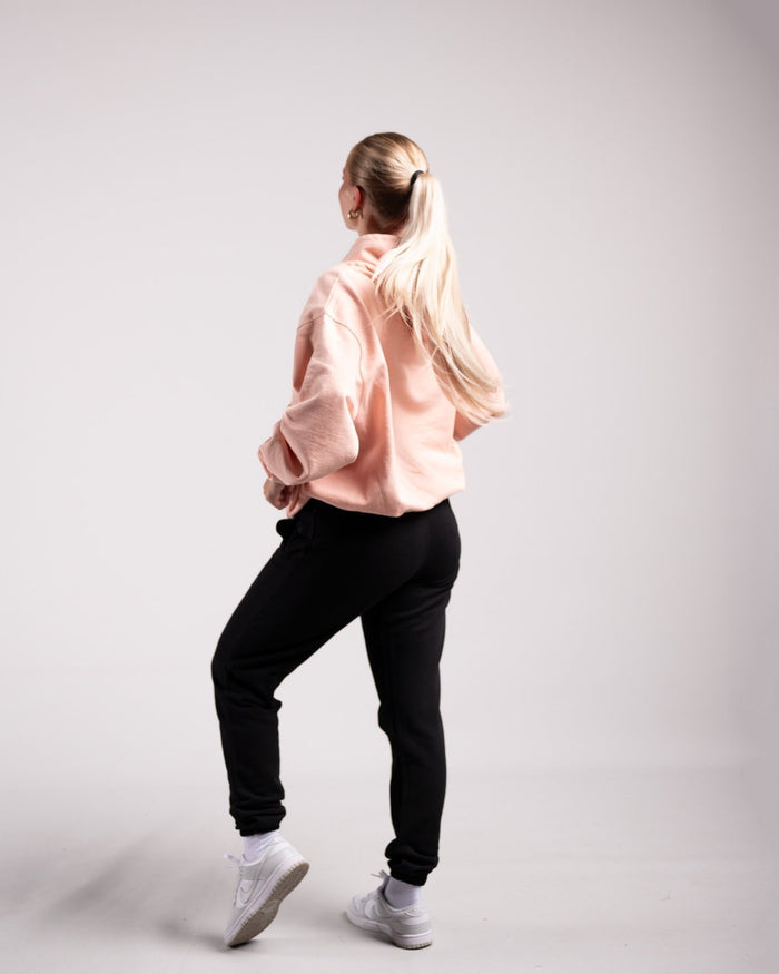 Oversized Hoodie (Creamy Pink) - HQ Basics - Athletic Aesthetics